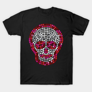 Skull big Sequins T-Shirt